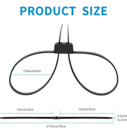 Handcuffs Cable Ties Double Locking Disposable Handcuffs