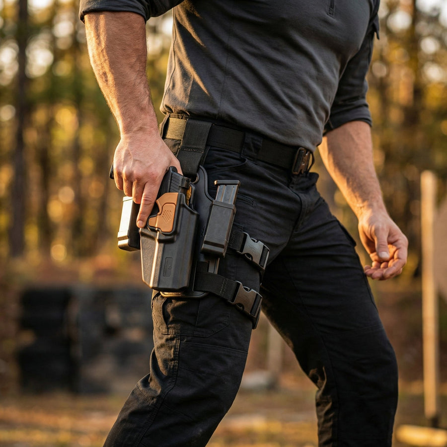 Universal Drop Leg Holster - G & Flower