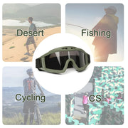 WindGuard Tactical™️ Goggles & 3 Interchangeable Lenses