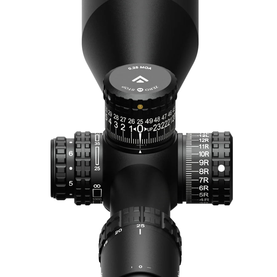 Arken Optics EP5 5-25X56 Rifle Scope FFP VPR MOA Illuminated Reticle with Zero Stop 34mm Tube