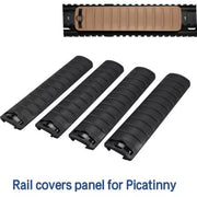 4pcs/set Nylon KAC Rail Covers Handguard Protector for Unmounted Rail Areas