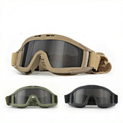 WindGuard Tactical™️ Goggles & 3 Interchangeable Lenses