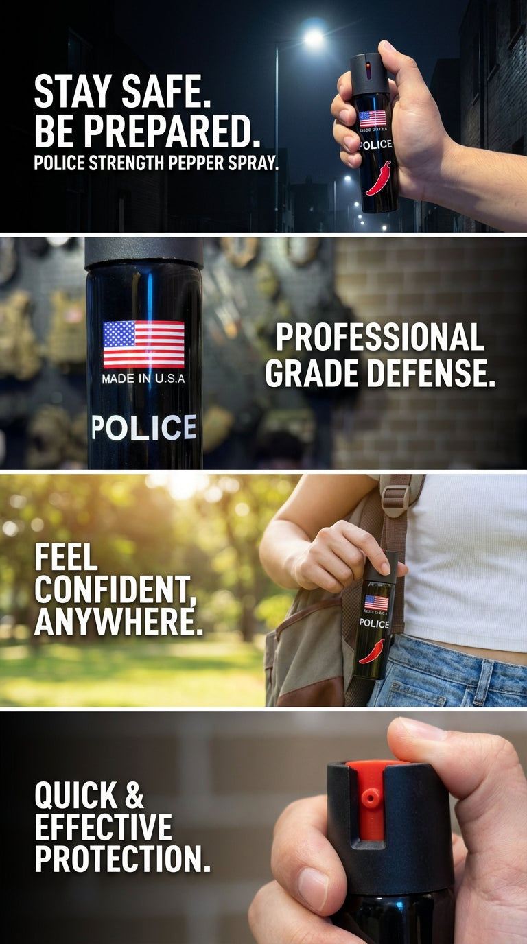 SELF DEFENSE PEPPER SPRAY