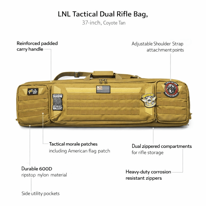 LNL's Dual 37'' Rifle Bag MADE IN PAKISTAN!