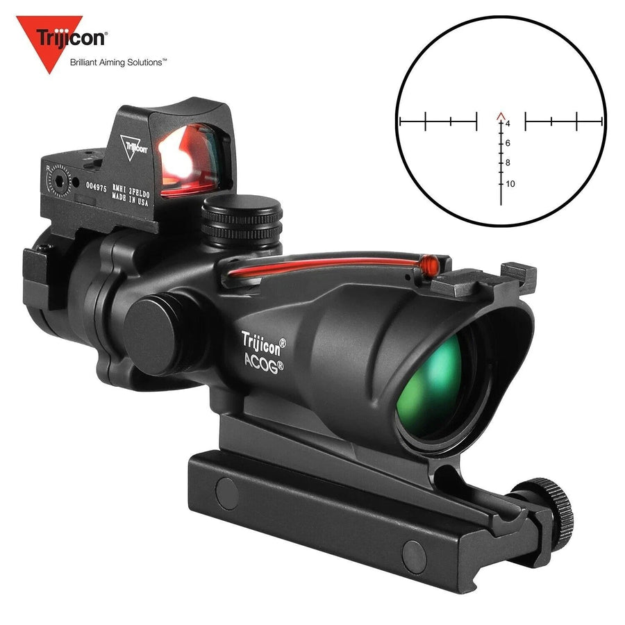 Trijicon ACOG 4x32 Fiber Optics Red Illuminated Scope