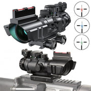4x32 Scope with Fiber Optic Sight