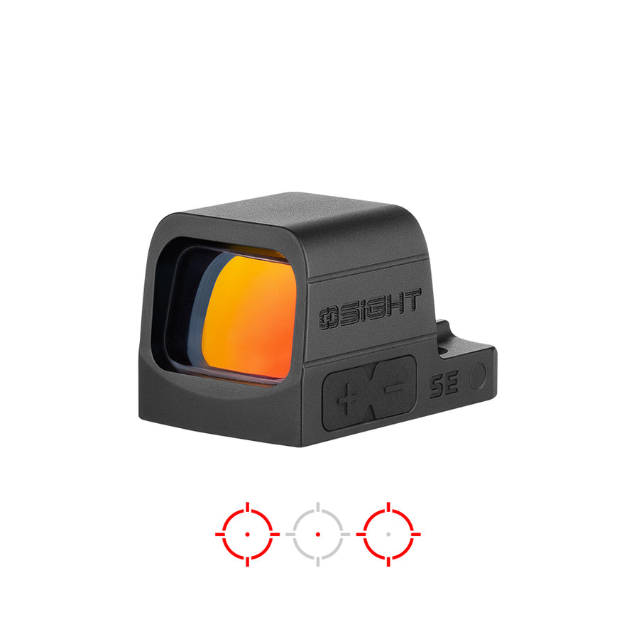 Osight SE RMSc Footprint Enclosed Red Dot Sight with Replaceable Battery